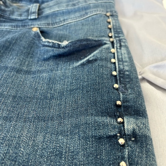 Newport slim Oui jeans with detail - Picture 6 of 9